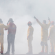 Illustration for article titled Joey Logano Sweeps NASCAR Weekend At The Glen, Pops Tire Doing Burnouts